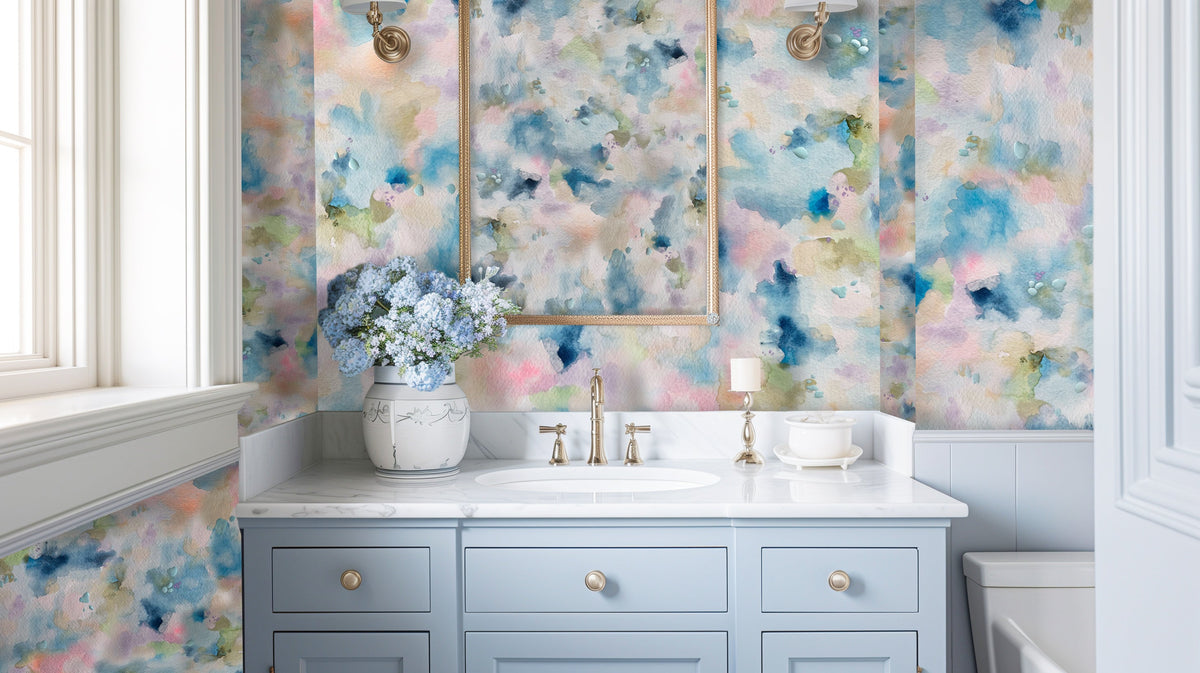 Custom Wallpaper - "Chatham" - 7' Tall x 3' Wide - Peel & Stick