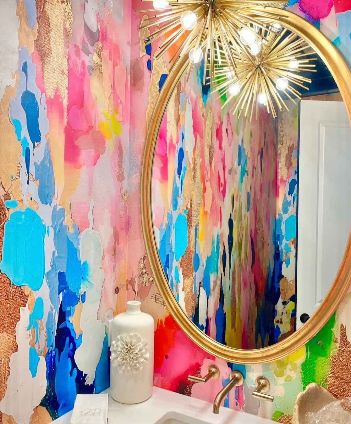 "Sprinkles" Oversized Wall Mural