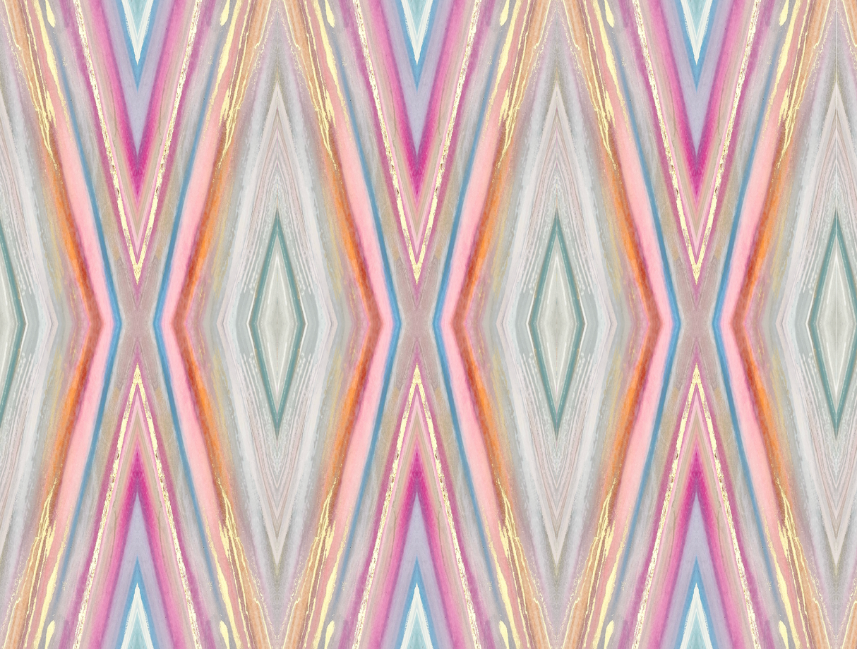 Interior design and architecture design - multi color repeating pattern - modern and abstract wallpaper design - great for hotels, condos, apartment, luxury design spaces.