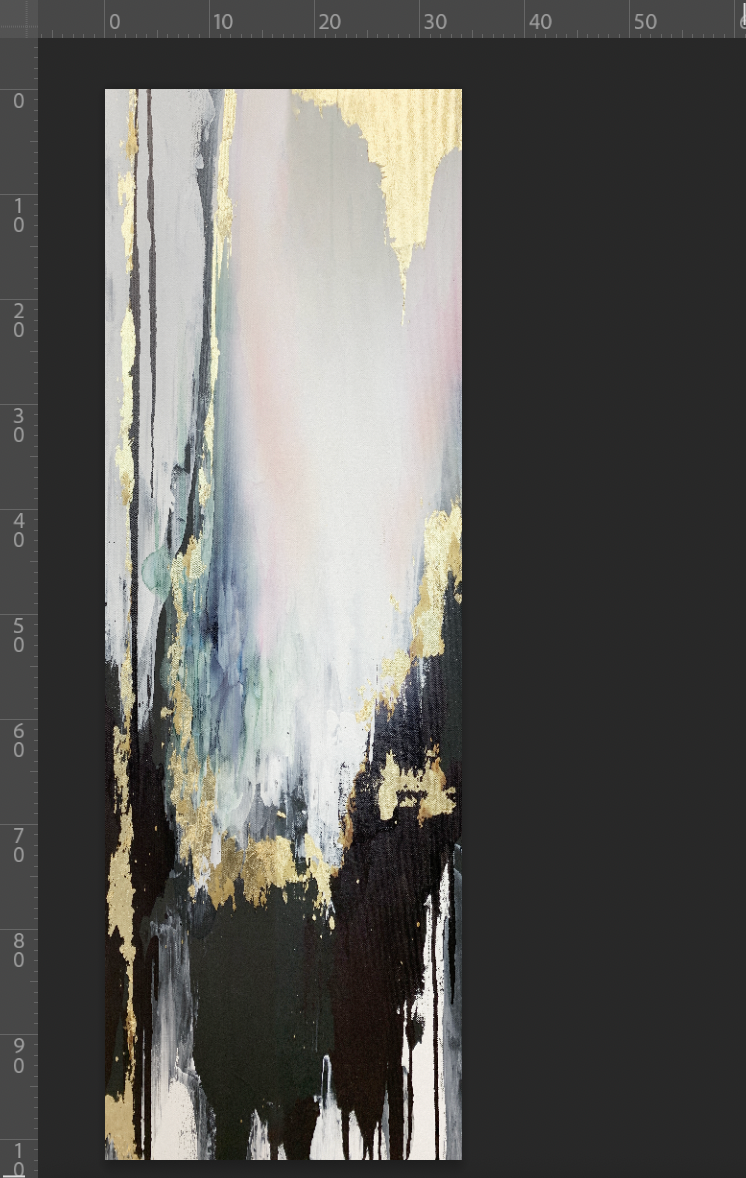 Custom "Speakeasy" Oversized Wall Mural 14' tall x 5' wide