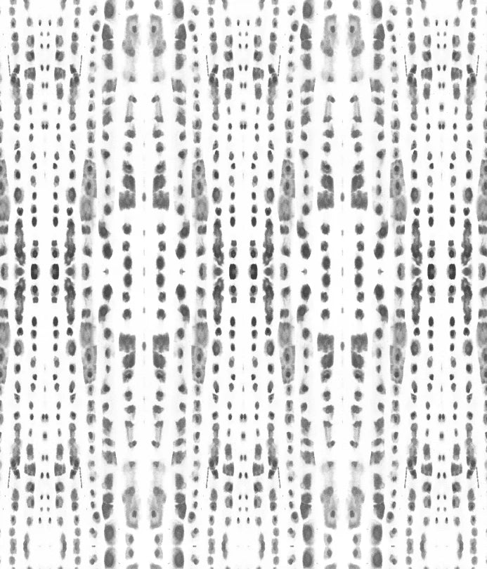 Gathering interior design inspirations and ideas - Vivian Ferne offers a wide range of pattern and abstract designs. This monochromatic design is a large pattern wallpaper that adds depth and texture while being reserved and subtle in an interior design project.