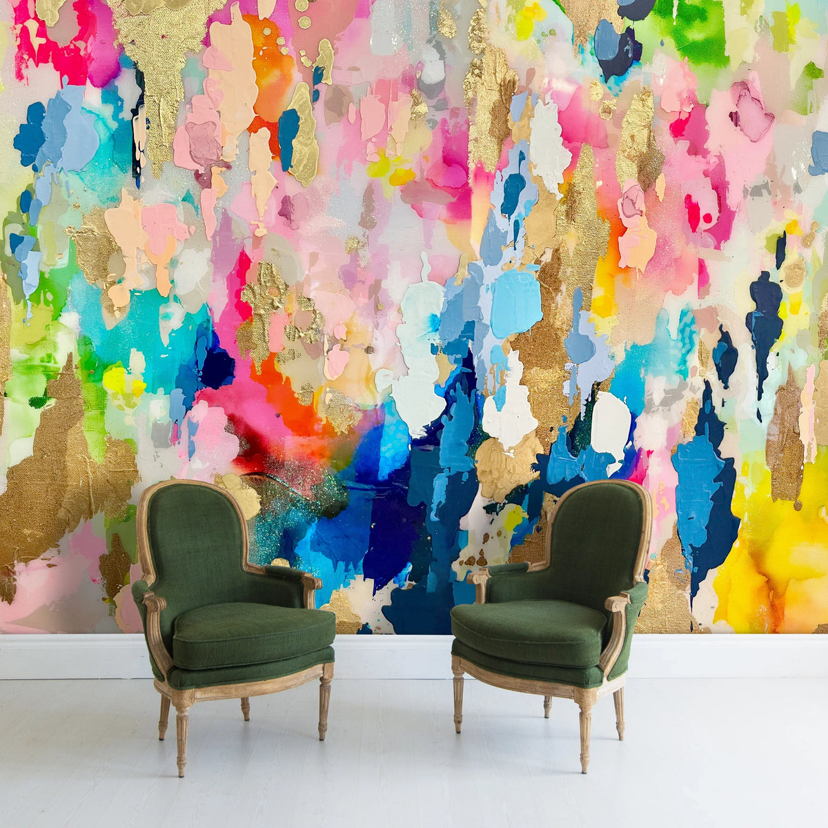 Abstract wall mural discount