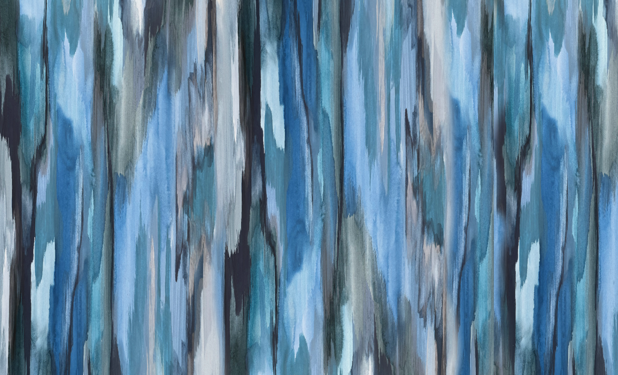 "Navy Haze" VIvian Ferne Wallpaper Wall Mural