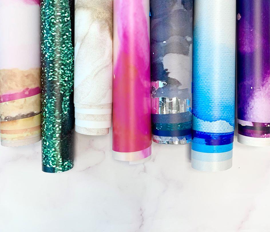 Shipping to Canada + Three Sprinkles Samples (Peel and Stick, Prepasted and French Luxe)