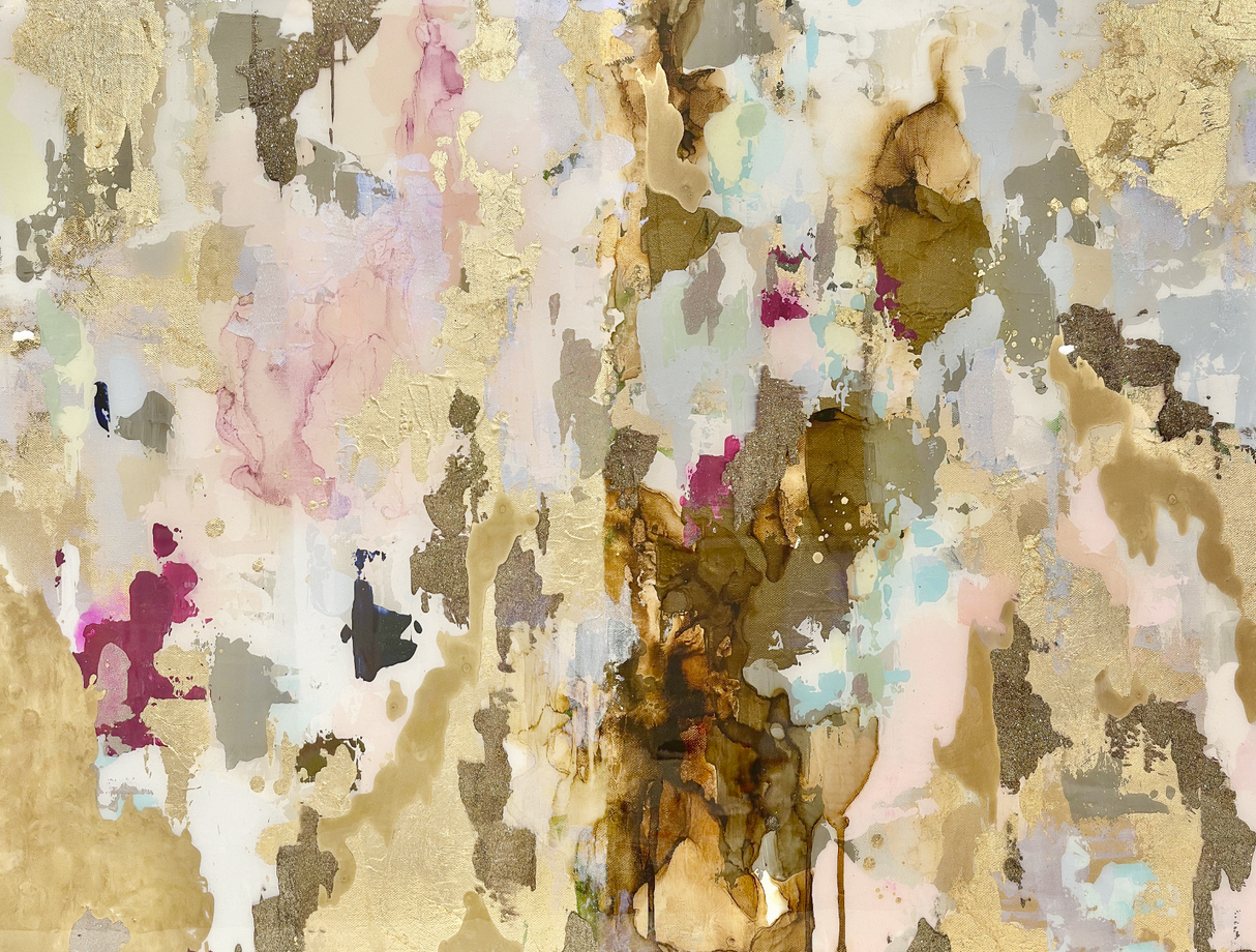 "Cappuccino" Oversized Wall Mural 8'Tall x 10' Wide French Luxe