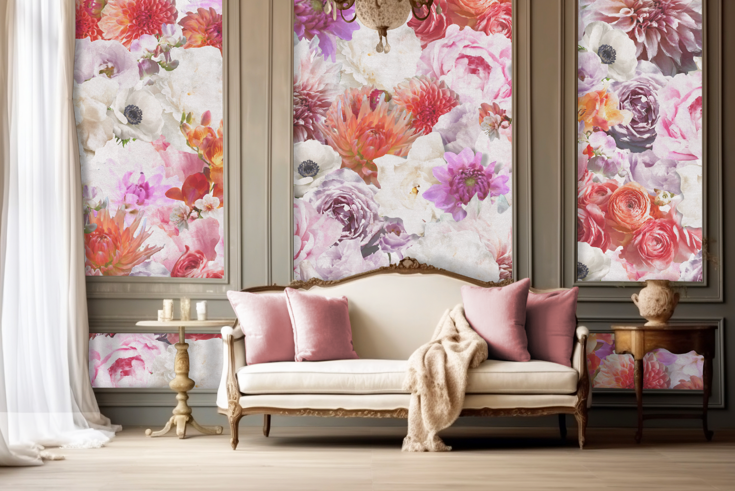 "In Bloom"  Vivian Ferne Wallpaper Mural