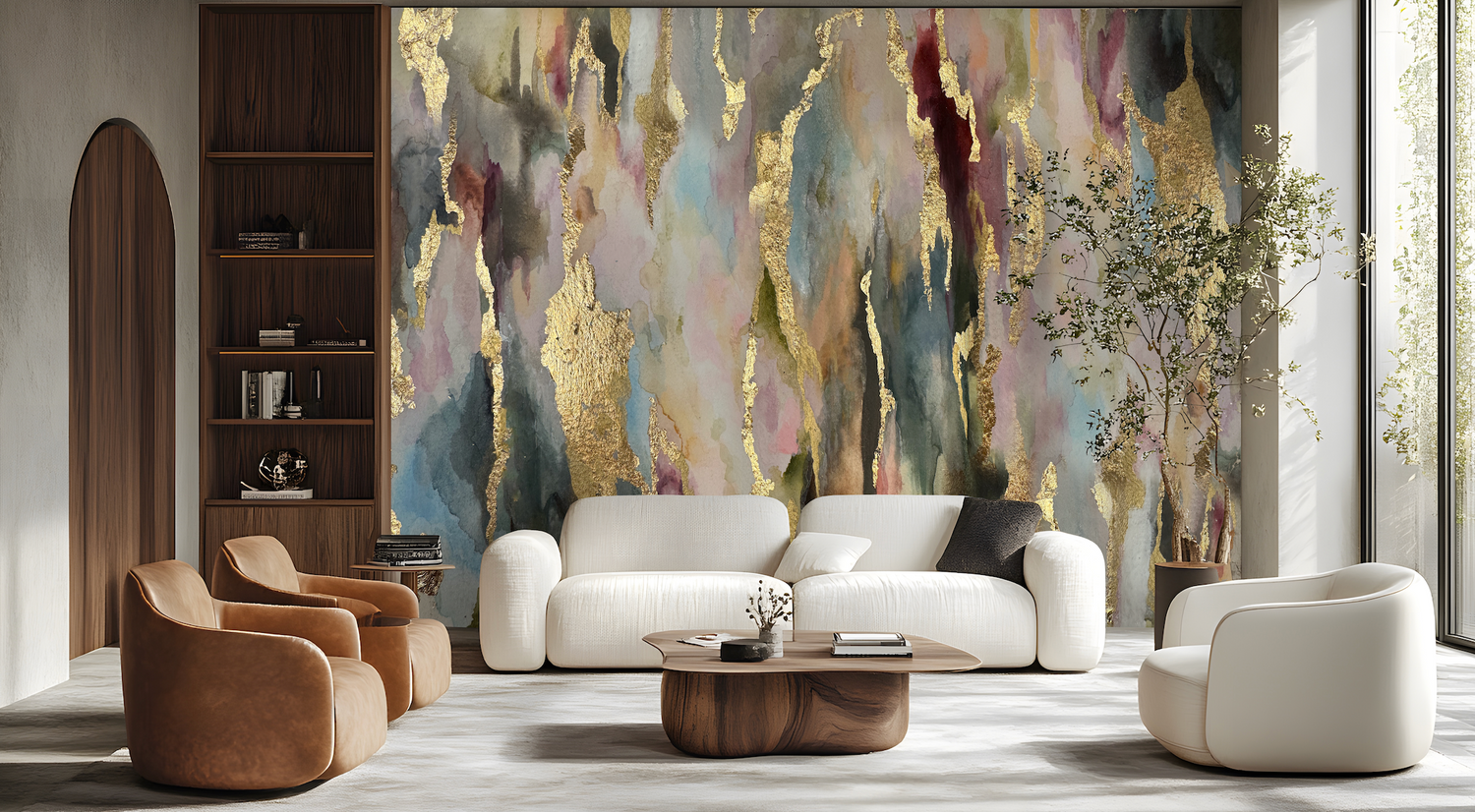 "Lana" Wallpaper by Vivian Ferne