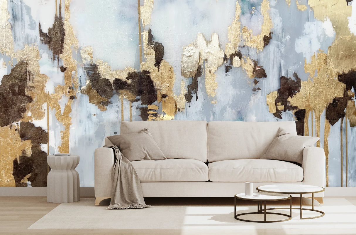 Custom "Northern Lights" Oversized Wall Mural upgrade from 6.5' tall to 8.5' tall
