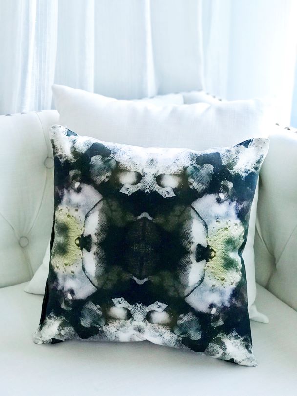 Black Sand Decor Pillow