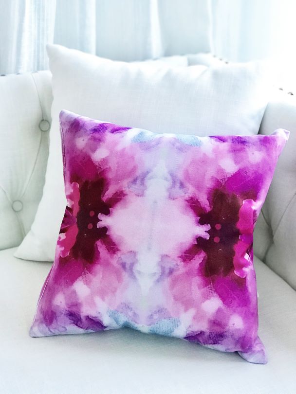 Orchid Decor Pillow