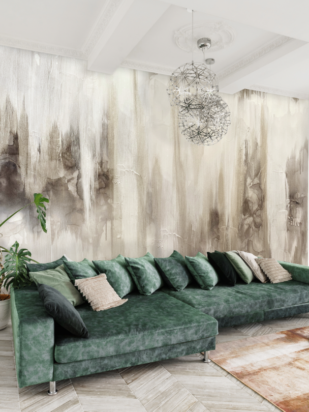 "Mercury II" Oversized Wall Mural