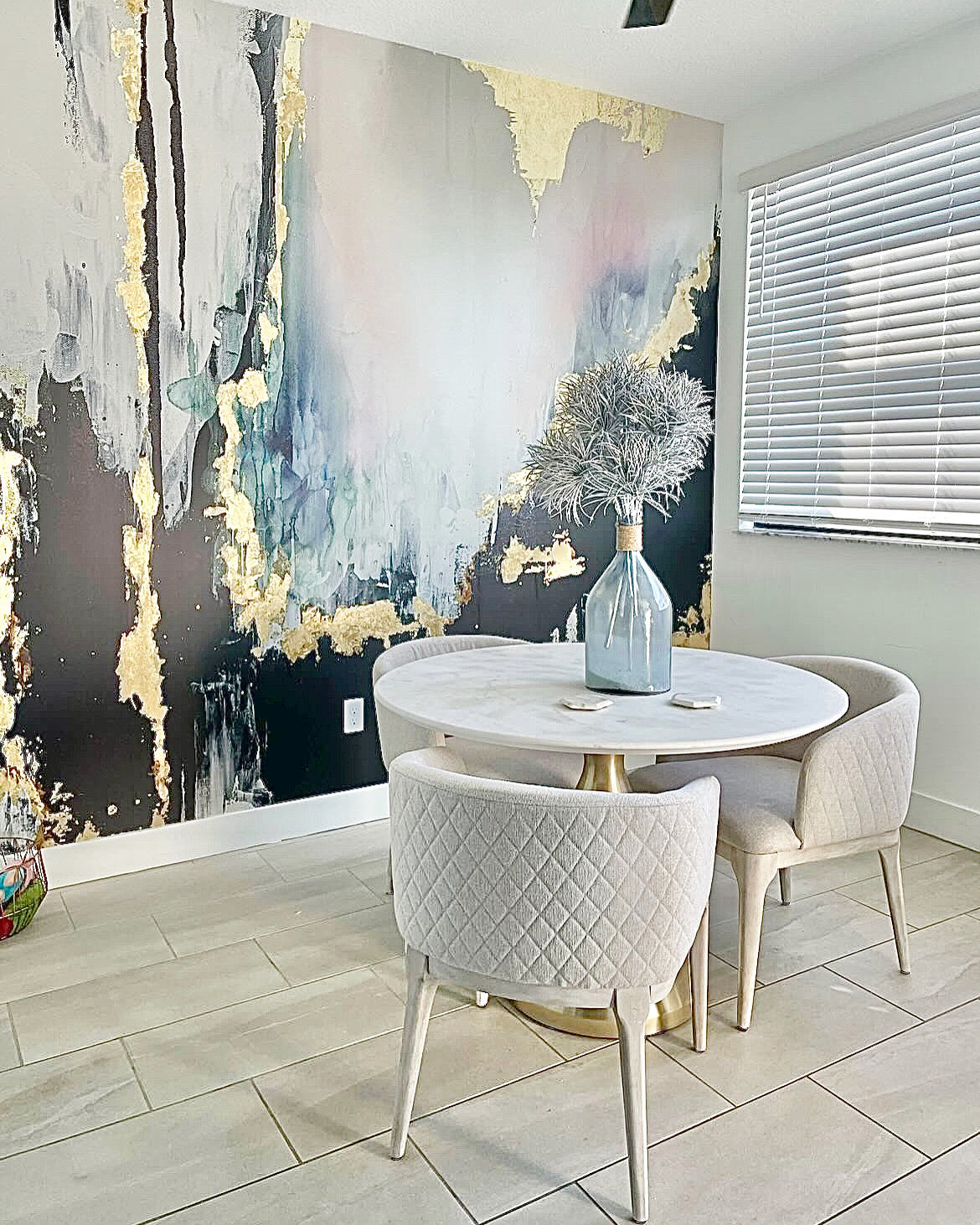 Custom "Speakeasy" Oversized Wall Mural 89" tall 218" wide