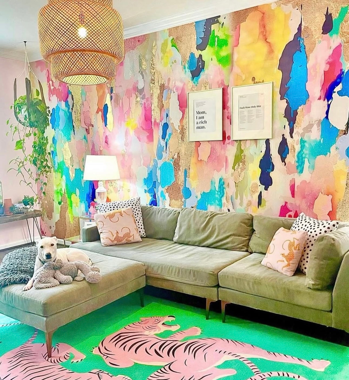 "Sprinkles" Oversized Wall Mural