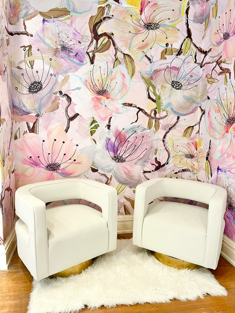 Custom Wallpaper - 4' Tall x 14' Wide - Peel & Stick