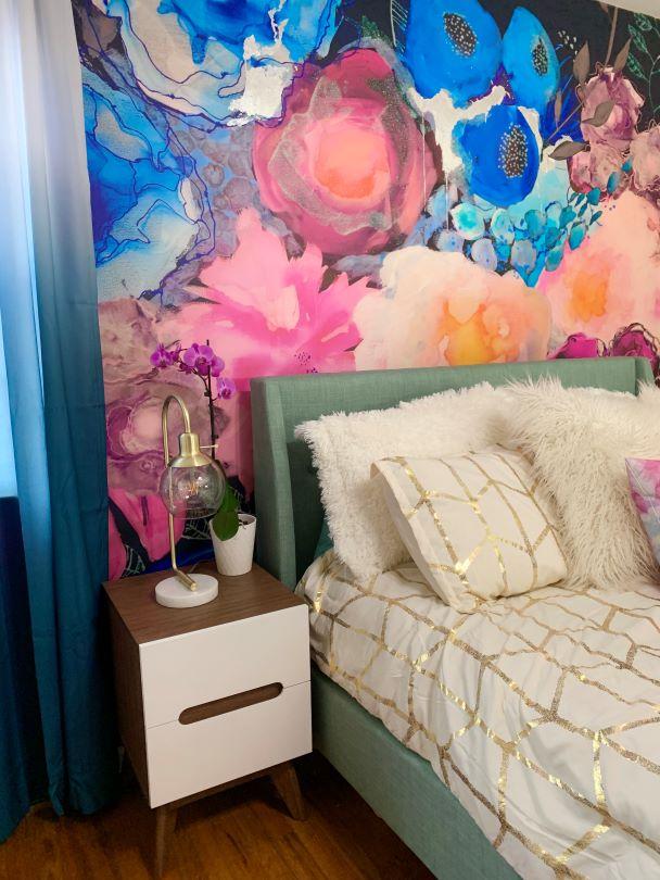 Clearance "Maui"  Oversized Wall Mural 8' tall x 10' wide Peel & Stick