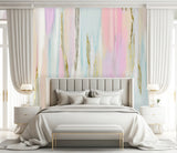 Clearance "Served Cold" Wallpaper Wall Mural by Vivian Ferne 7' x 7' Peel & Stick