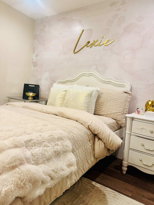 "Beige Splash" Neutral Bedroom Design