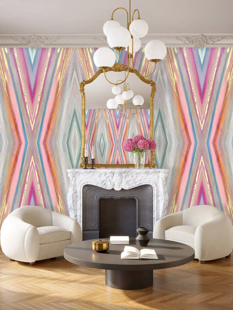 Custom Wallpaper - "New Horizon" - 15' Tall x 14' Wide - Prepasted