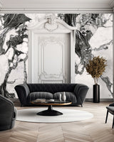 "Black Marble" Vivian Ferne Wallpaper Wall Mural