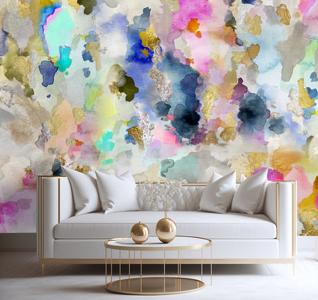 Custom Wallpaper - "Crush" - 10' Tall x 40' Wide - Prepasted