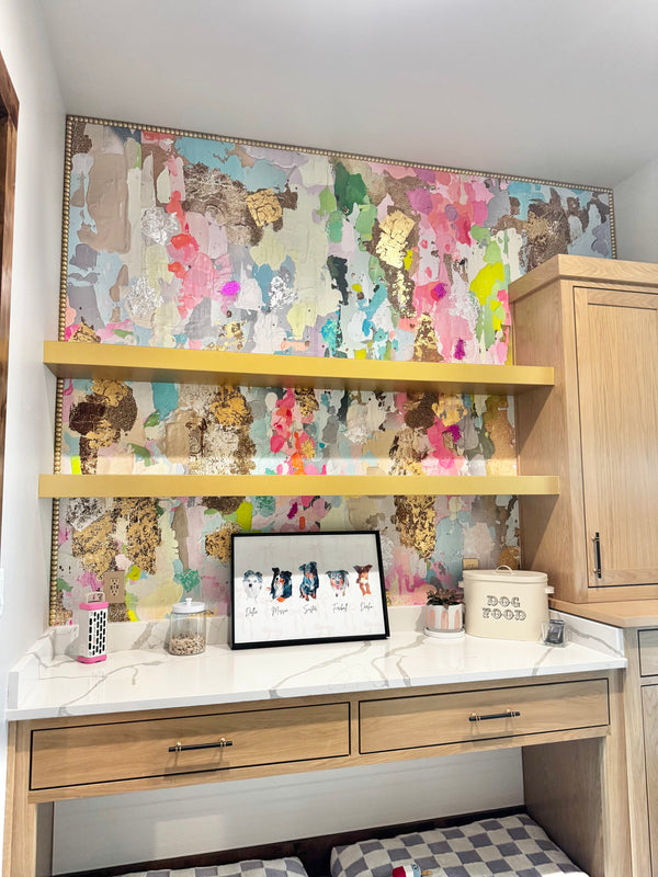 "Gelato" Laundry room wallpaper