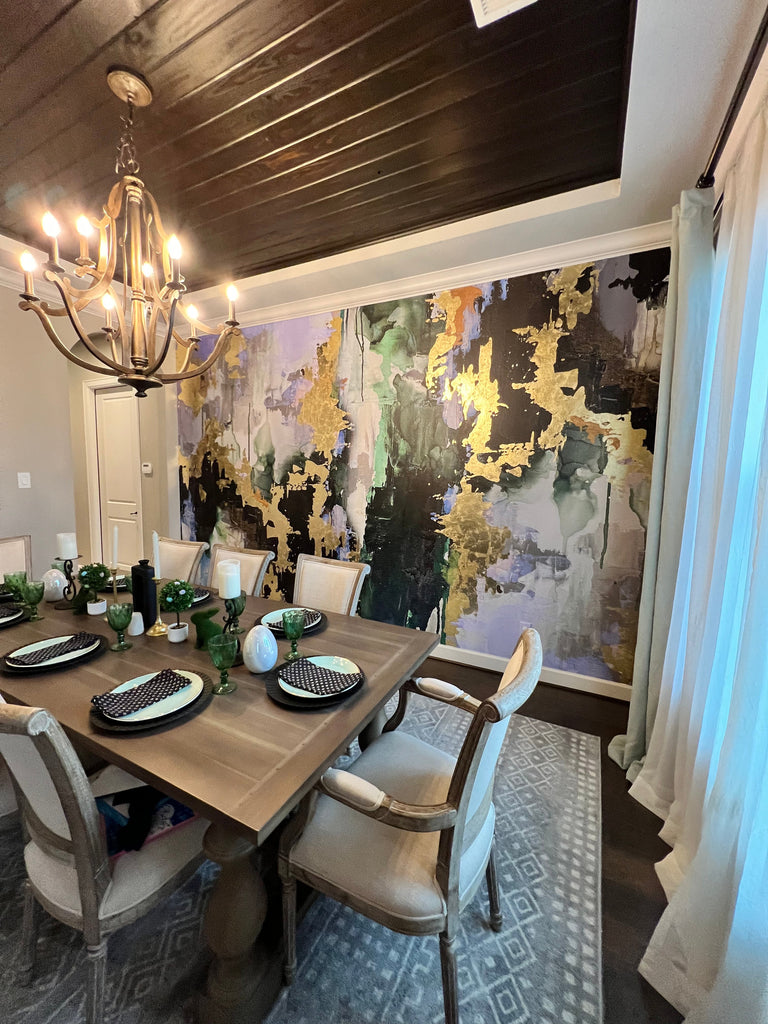 Custom "Huntress" Oversized Wall Mural 202” w X 66” high