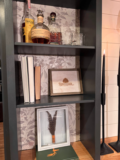 "Vintage Sage" Botanical Wallpaper