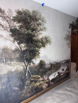 "Iris" Oversized Wallpaper Mural