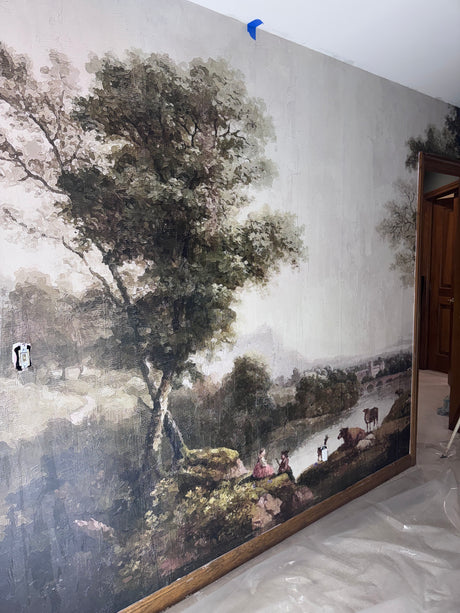 "Iris" Oversized Wallpaper Mural