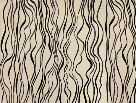 A modern zebra wallpaper pattern. This beige and black large pattern wallpaper design will help to create a stunning commercial or residential feature wall. Whether in hotel lobbies, residential living rooms, spas or salons, this design will add depth, height and intrigue to any decor theme.