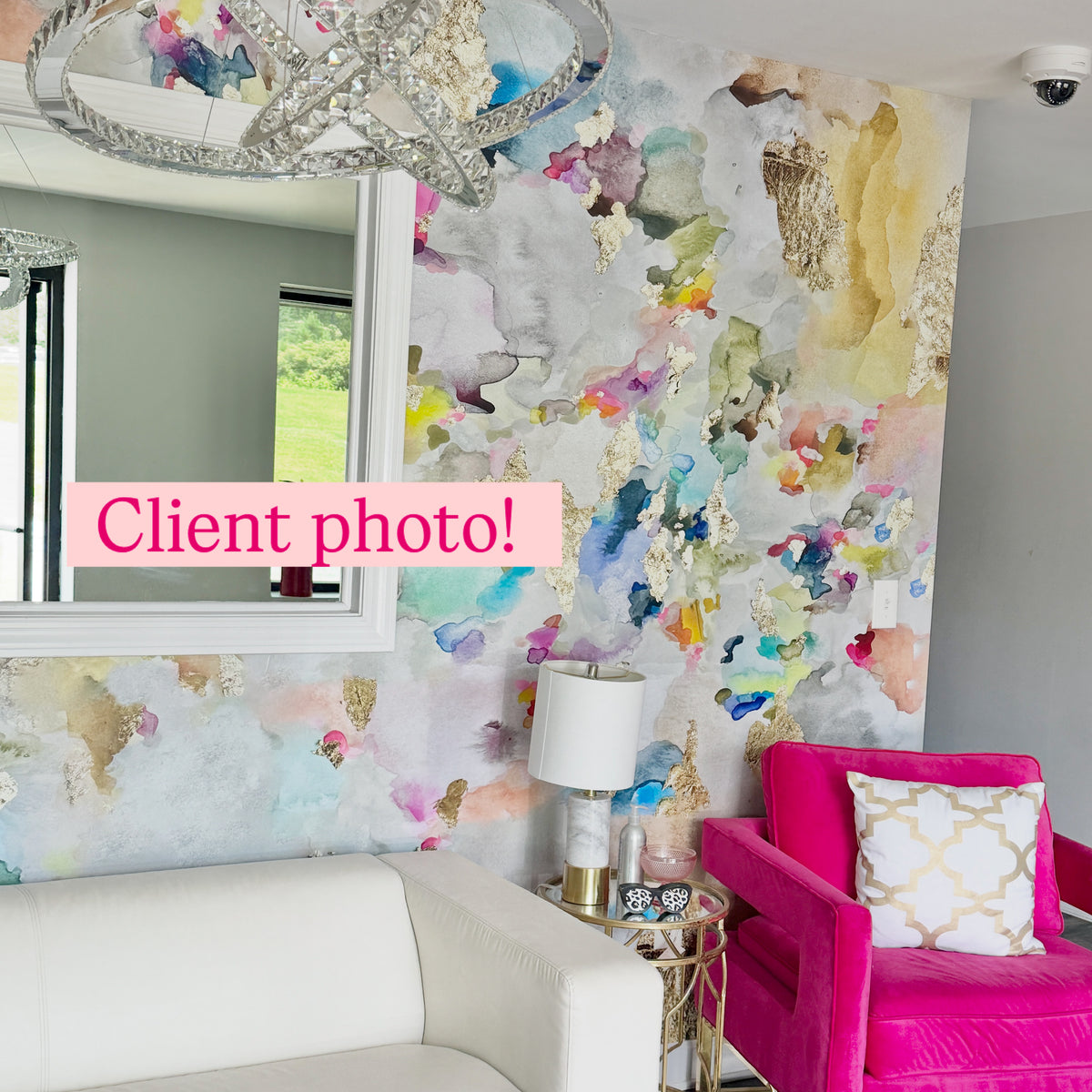 Shop The Look - "Lucky Wallpaper" Boutique Wallpaper