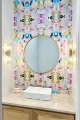 Custom Wallpaper - "Lucky Repeat" - 8' Tall x 5' Wide - Prepasted