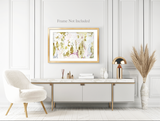 "Mimosa" Oversized Wall Mural