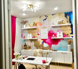 "Sapphire" Oversized Wall Mural