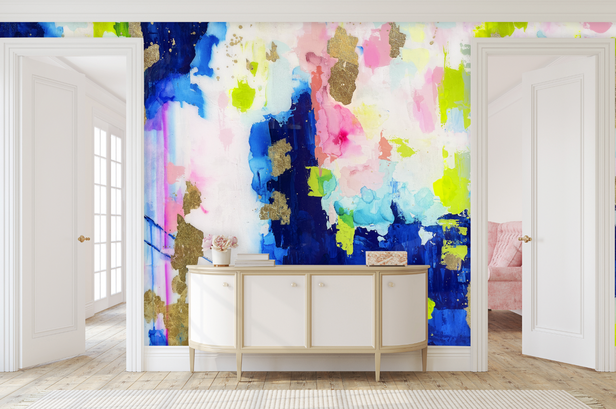 Custom "Topaz Cove" 98 inches tall x 70 inches wide