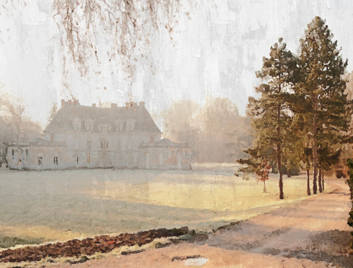 "Chateau" Oversized Wall Mural