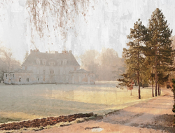 "Chateau" Oversized Wall Mural