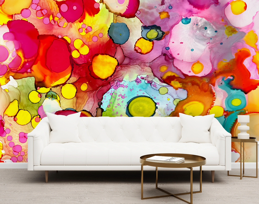 "Confetti" Oversized Wall Mural