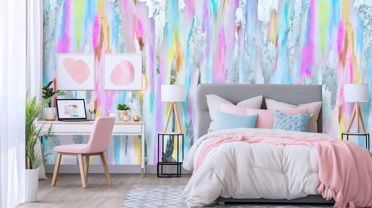 Custom Wallpaper - "Something Sweet" - 12' 6" Tall x 22' Wide - Prepasted