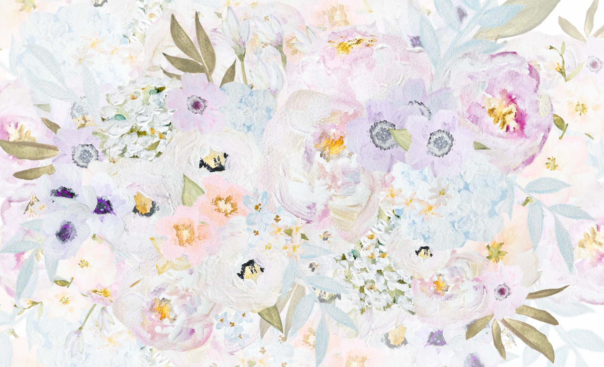 "Sweet Bouquet" Wallpaper by Vivian Ferne