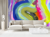 Custom Wallpaper - "Aloha" - 16' 6" Tall x 11' 6" Wide - Peel & Stick