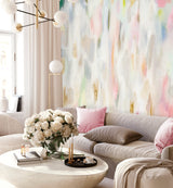 Custom Wallpaper - "Birthday Cake" - 8' Tall x 6' Wide - Peel & Stick