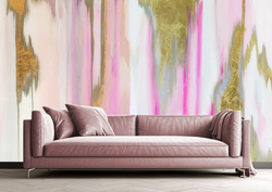 Custom "Cosmo" Oversized Wall Mural 86” wide and 87”