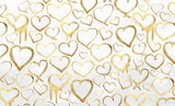 "Golden Heart" Wallpaper Wall Mural by Vivian Ferne