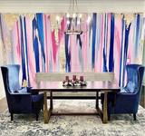 Formal Dining Room Wallpaper Statement Wall