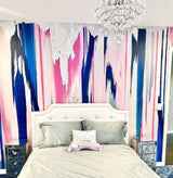 "Plumeria" Oversized Wall Mural