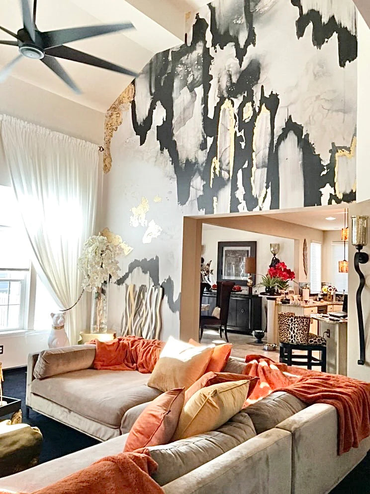 "Edges" Oversized Wall Mural