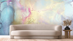 8 Custom sections "Bubble" Oversized Wall Mural As per detailed below Prepasted