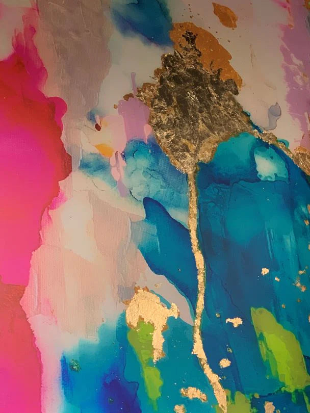 "Platinum Coast" Oversized Wall Mural