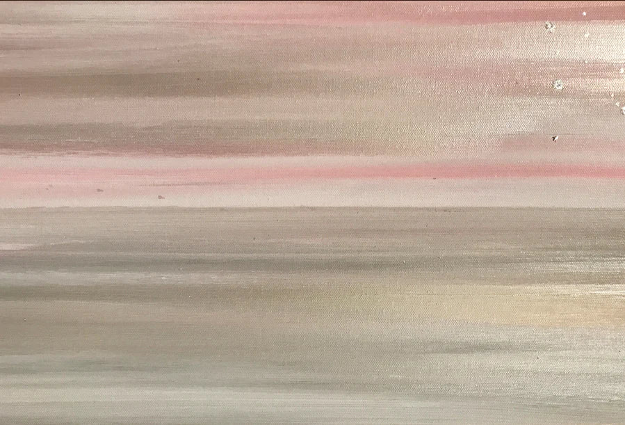 Inspired by the sunsets in palm springs, this interior wallpaper design is a large scale abstract creation that brings subtle tones and textures to any living room, salon or spa decor.